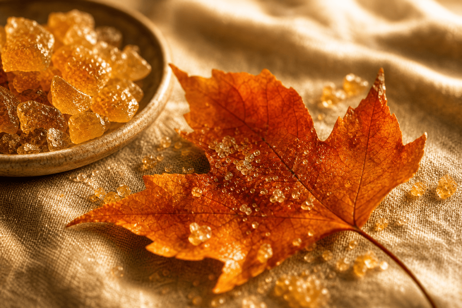 Organic Maple Sugar, a real wholefood ingredient used in Phoenixa Wholefood Electrolytes